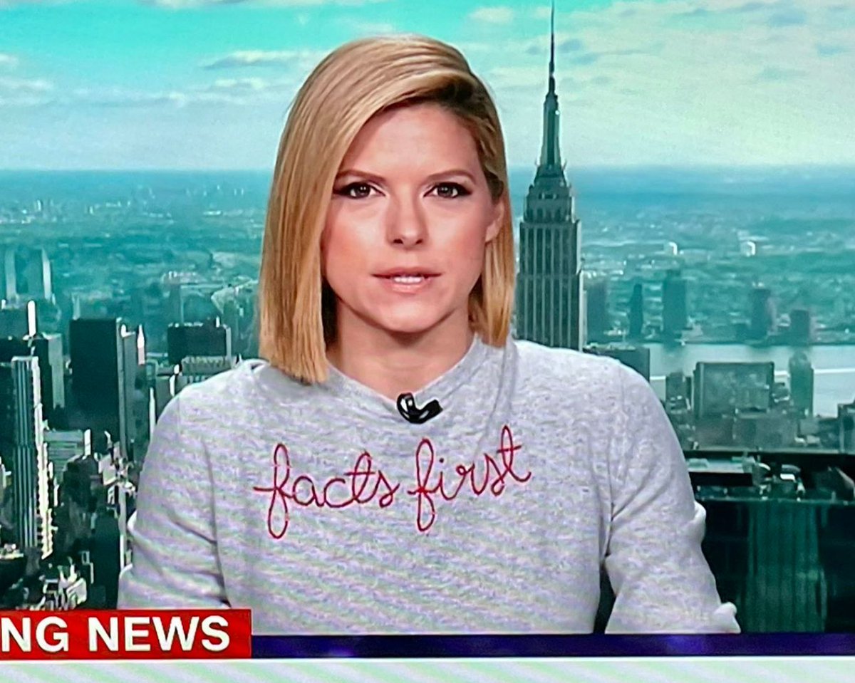 afbrudt Antagonisme gjorde det Yahoo News on Twitter: "CNN anchor Kate Bolduan makes bold fashion  statement with sweater declaring 'facts first' https://t.co/mkKDqNrNfK  https://t.co/b3vKPFb7iz" / Twitter