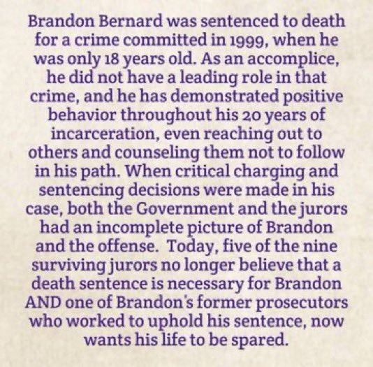  https://www.change.org/p/president-of-the-united-states-brandon-bernard-was-given-an-execution-date-for-december-10th-in-terre-haute-indiana