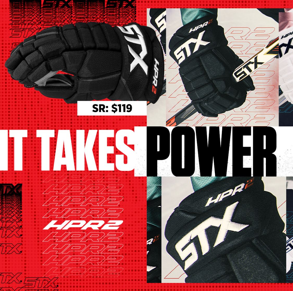 Stock up!! The perfect 🎁 for the hockey player. Buy the HPR2 gloves available on buff.ly/39M5euQ