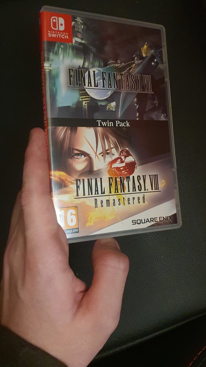 Refocus77's tweet image. It kinda just caught my eye so I thought I'd buy it for collection purposes.
Btw I never played ff8 remastered so-