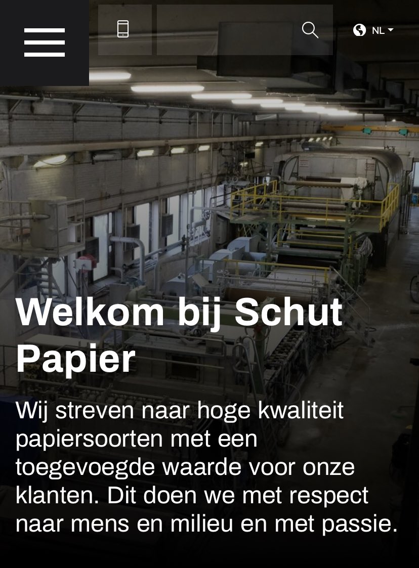 Nieuwe website!
Ons bedrijf is voortdurend in ontwikkeling, en onze website groeit met ons mee! De afgelopen weken is er op de achtergrond hard gewerkt aan het bouwen van een mooie, nieuwe website die op alle fronten weer helemaal aansluit op ons bedrijf. 
schutpapier.com