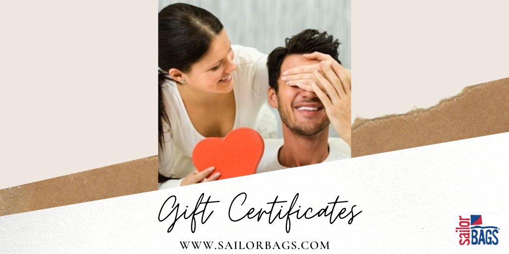 Not quite sure which #SailorBag is the perfect gift for that special nautical loving person in your life? Get them an e-Gift Certificate and let them choose from our extensive collection of sailcloth bags and accessories!

sailorbags.com/shop/Gift-Cert…