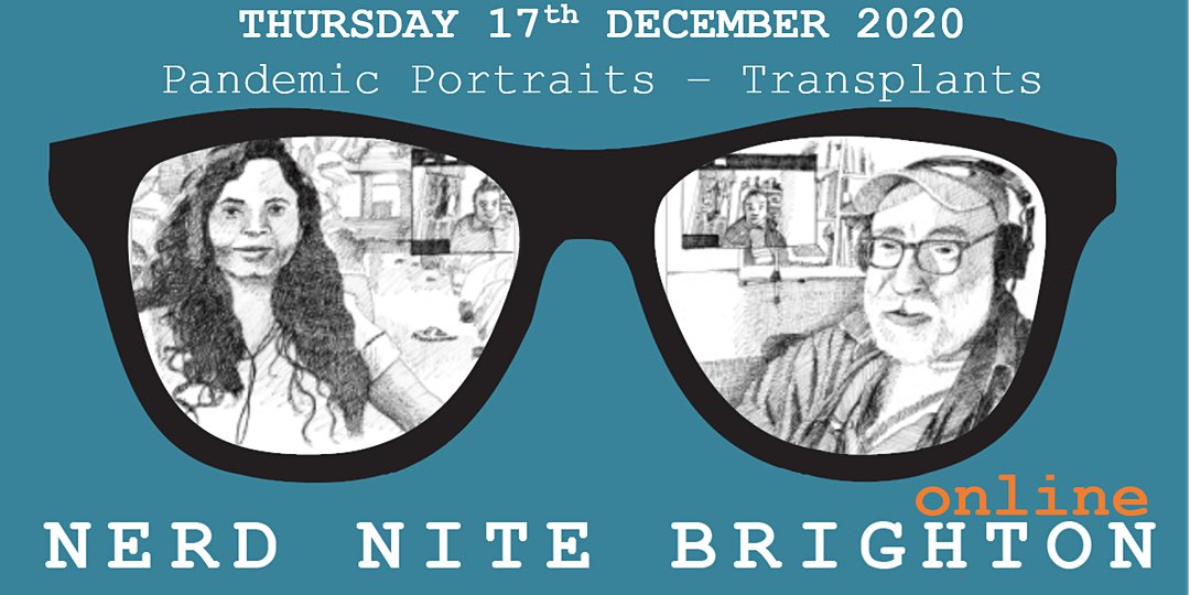 NickSayers's tweet photo. Wanna get nerdy with me? I’ll be giving an online talk about my #NickDrawsNationals pandemic portraits next Thursday, 17 Dec, 7.30pm UK time. Join us, from anywhere in the world! (Just like my portrait sittings) https://t.co/n0mseH7lst
