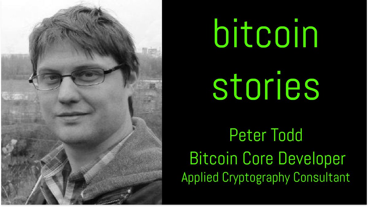 Unocoin's tweet image. Bitcoin Stories: Peter Todd, Bitcoin Core Developer &amp;amp; Applied Cryptography Consultant

Video Link: youtu.be/1V3AquMaZ3w 

@peterktodd #bitcoin #bitcoincoredeveloper #cryptography #AI #opensource #finearts