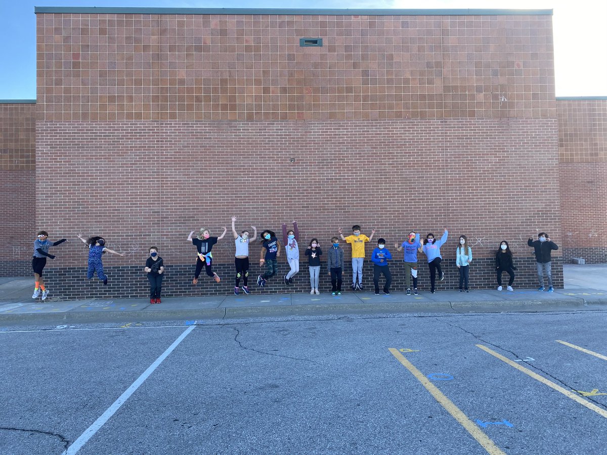 How we feel about 70 degrees in December! <a href="/SREFalcons/">Sunset Ridge Elem.</a> <a href="/bvschools/">Blue Valley Schools</a>