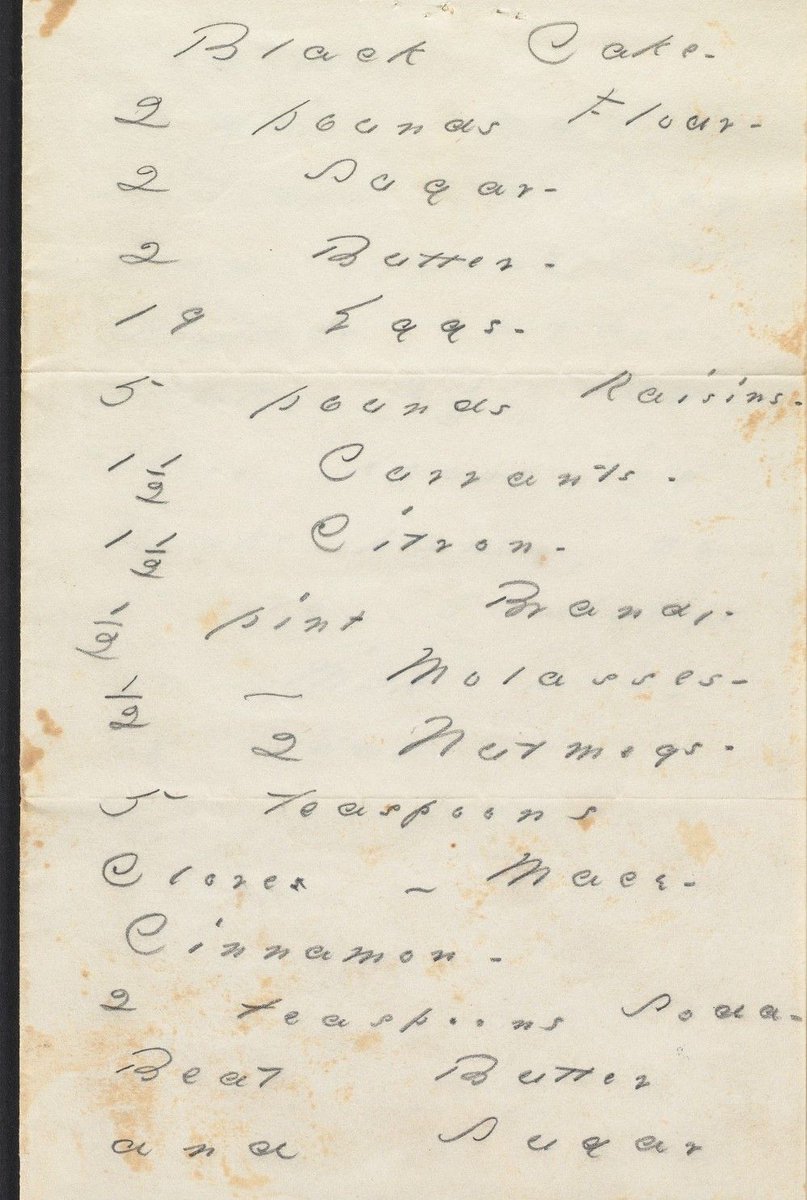 HarvardLibrary's tweet photo. Happy birthday to Emily Dickinson, who had baking skills as well as poetry prowess and is known for her 20 pound, brandy-soaked ‘black cake.' Every year @HoughtonLib staff bake the cake in her honor–check out photos of the process and the recipe to try yourself! #BakingWithEmilyD https://t.co/kplbQj6dkx