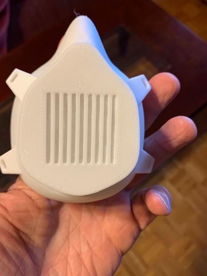 This is my dad. He started 3D printing masks and donating them to hospitals and shelters when the pandemic hit and there was a mask shortage.In his free time, he creates video games designed to teach music on an online platform he created to allows folk anywhere to learn music.