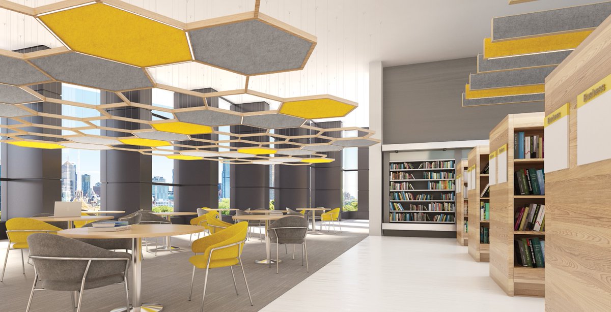 LEnvironments's tweet photo. So many shapes. So many sizes. So many colors. We ❤️ the SoftZone series by @AxisLighting. Improving acoustics with style.
#LightAndSound #Acoustic #CommercialDesign #InteriorDesign #Reverberation #Architecture #Office #LightingDesign #AxisLighting #LightingEnvironments https://t.co/TvYcnxj3rF
