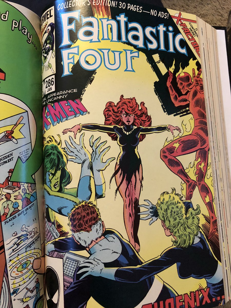 Wow, talk about four-tuitous! The same say Marvel Studios announces their new  #FantasticFour flick I get my latest batch of bound comics: 15 volumes of FF spanning 14 years. Byrne, Simonson, DeFalco, Claremont, it’s all here, plus a whole bunch more!