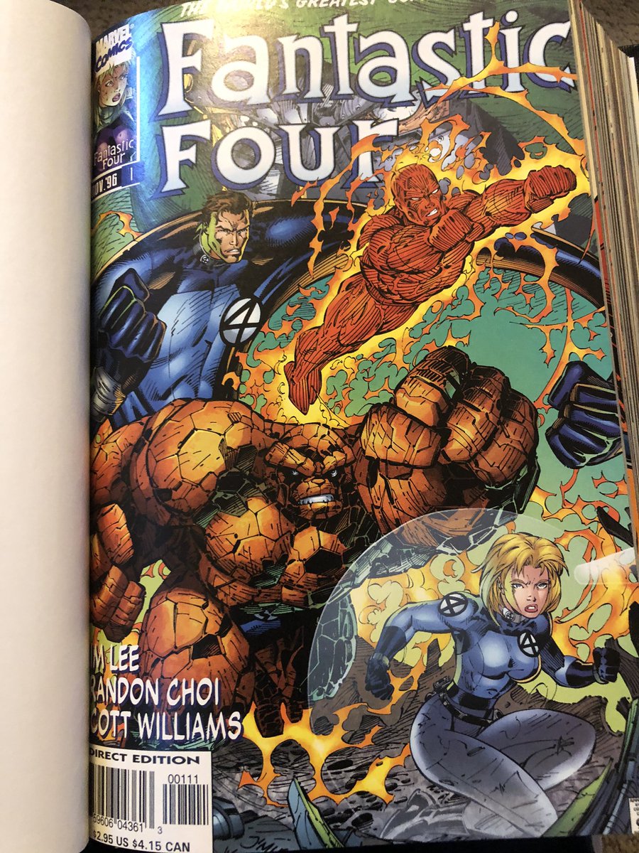 Wow, talk about four-tuitous! The same say Marvel Studios announces their new  #FantasticFour flick I get my latest batch of bound comics: 15 volumes of FF spanning 14 years. Byrne, Simonson, DeFalco, Claremont, it’s all here, plus a whole bunch more!