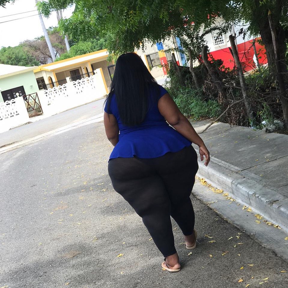 Black bbw and A Big