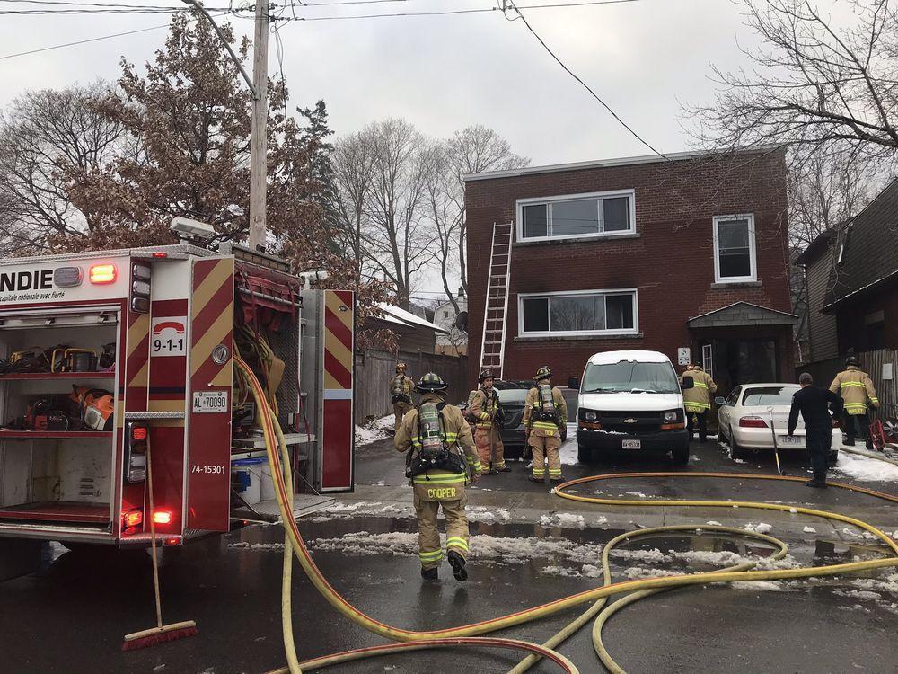 One person displaced in St. Francis Street apartment fire