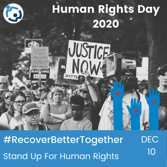 _meaningfulwork's tweet photo. Today is #HumanRightsDay2020

The theme👉 #Recover Better - Stand Up for Human Rights 

This means: 
🔹"End discrimination of any kind"
🔹"Address inequalities"
🔹"Encourage participation and solidarity"
🔹"Promote sustainable development"

Lear more at: https://t.co/8upcEl4scT https://t.co/ajWWC4s312