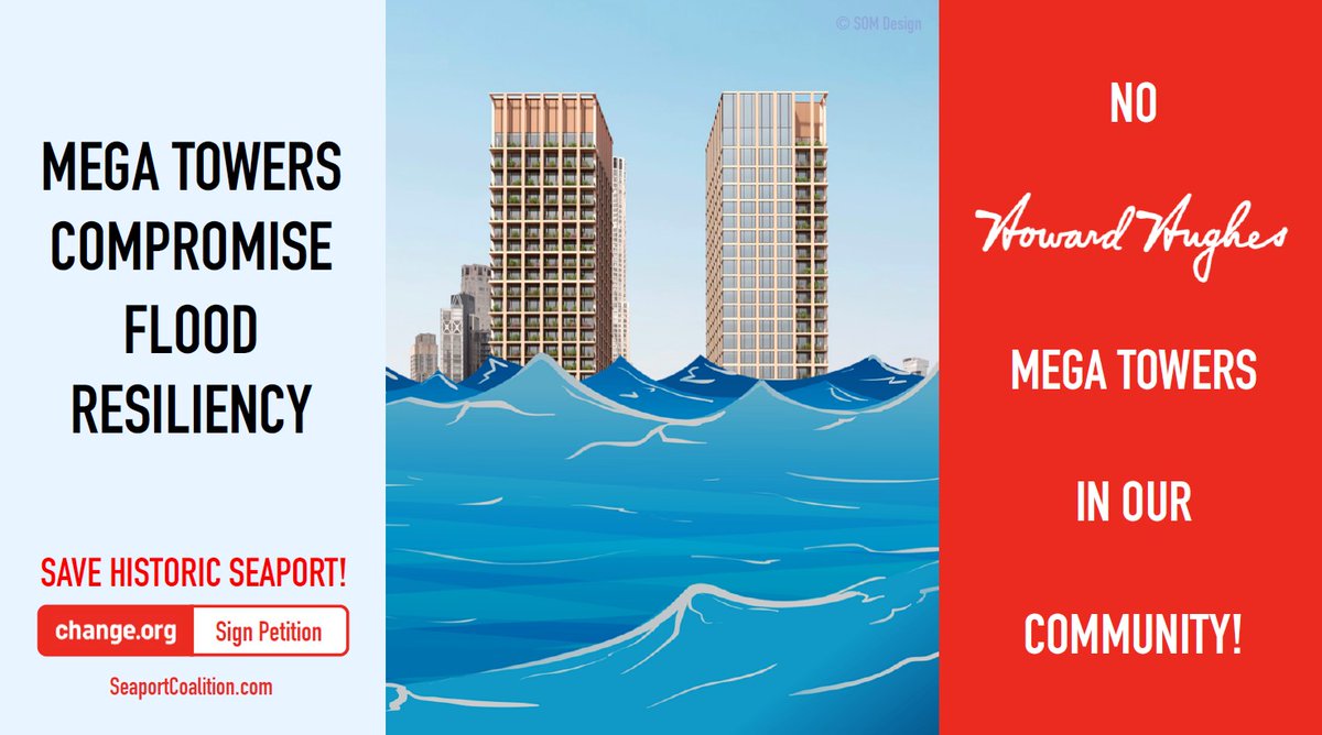 SeaportCo's tweet photo. Say 'NO' to @HowardHughesCo
twin Towers @ #250WaterStreet. Save the Historic South Street Seaport! Sign our petition: https://t.co/QKxYZM0zgl 5,900 have signed Let’s get to 7,500! #SaveTheSeaport #SouthStreetSeaport 
@nyclandmarks,@NYCEDC @nycgov @NYCMayorsOffice @SeaportMuseum https://t.co/KNYoDzrIcd