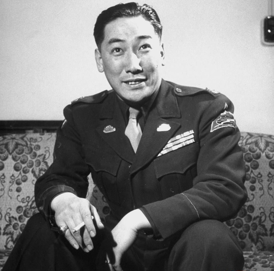 77) Chiang Wei-kuo, Chiang Kai-shek's 2nd (and adopted) son, who received his military education in Germany and US. In the Huaihai Campaign, as commander of 2nd Independent Tank Regiment, he led an abortive attempt at rescuing General Huang Wei's encircled 12th Mechanized Corps.