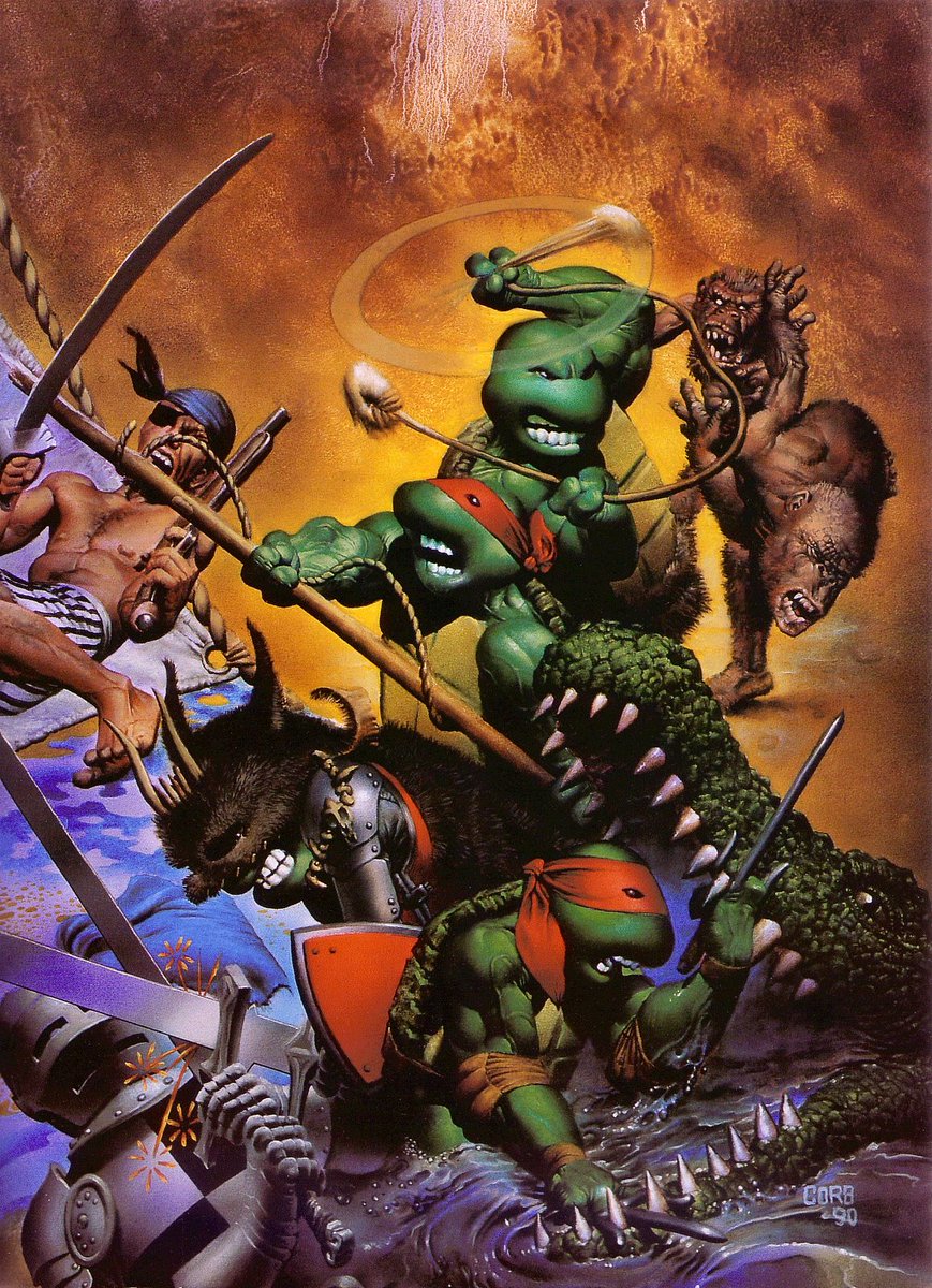 ..and his TMNT time travel story?