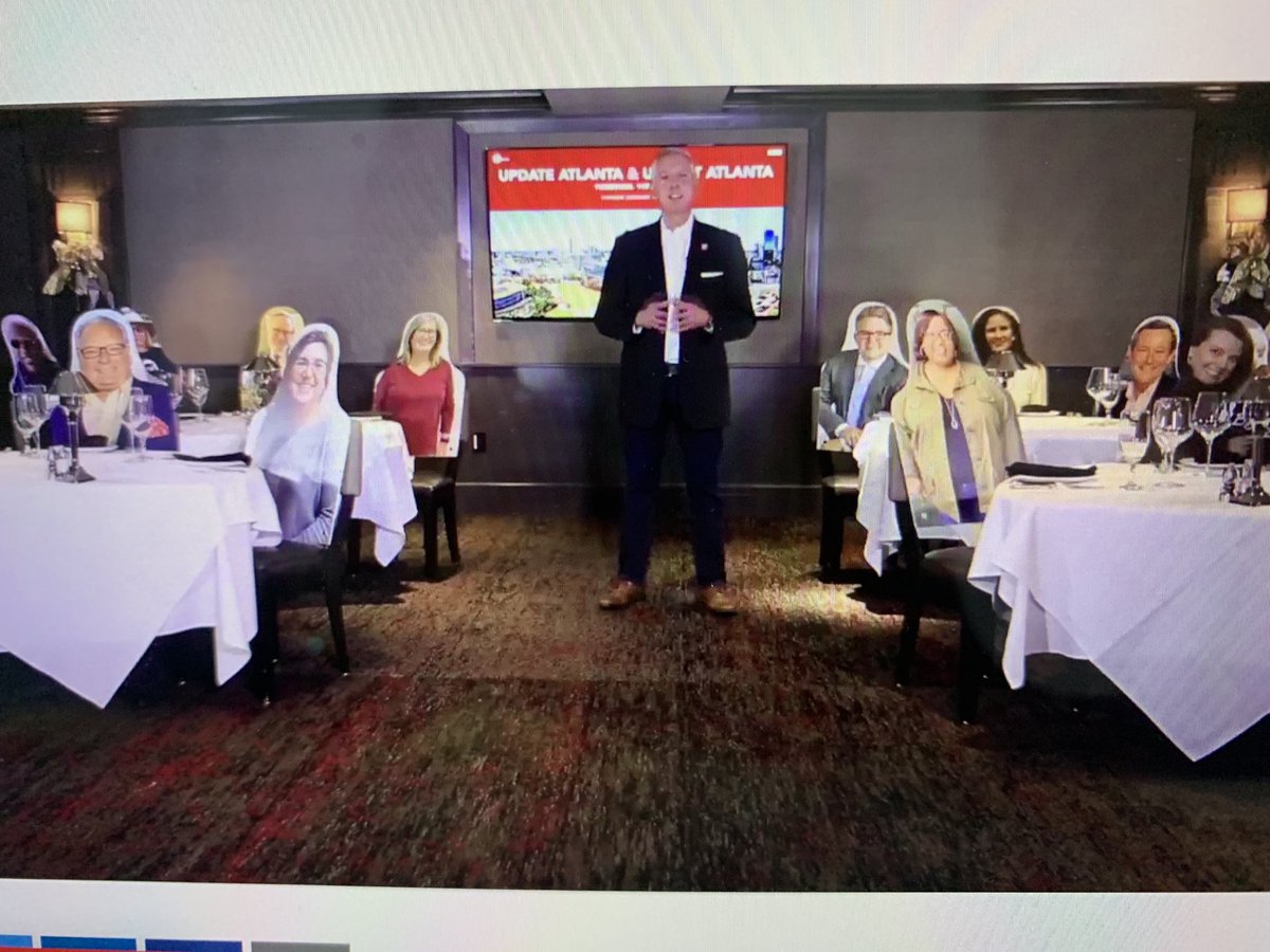 CLopezATL's tweet image. Enjoying a virtual Update Atlanta! We miss seeing our customers f2f, but happy to see you virtually! #DiscoverATL ❤️ #ATLmeetings