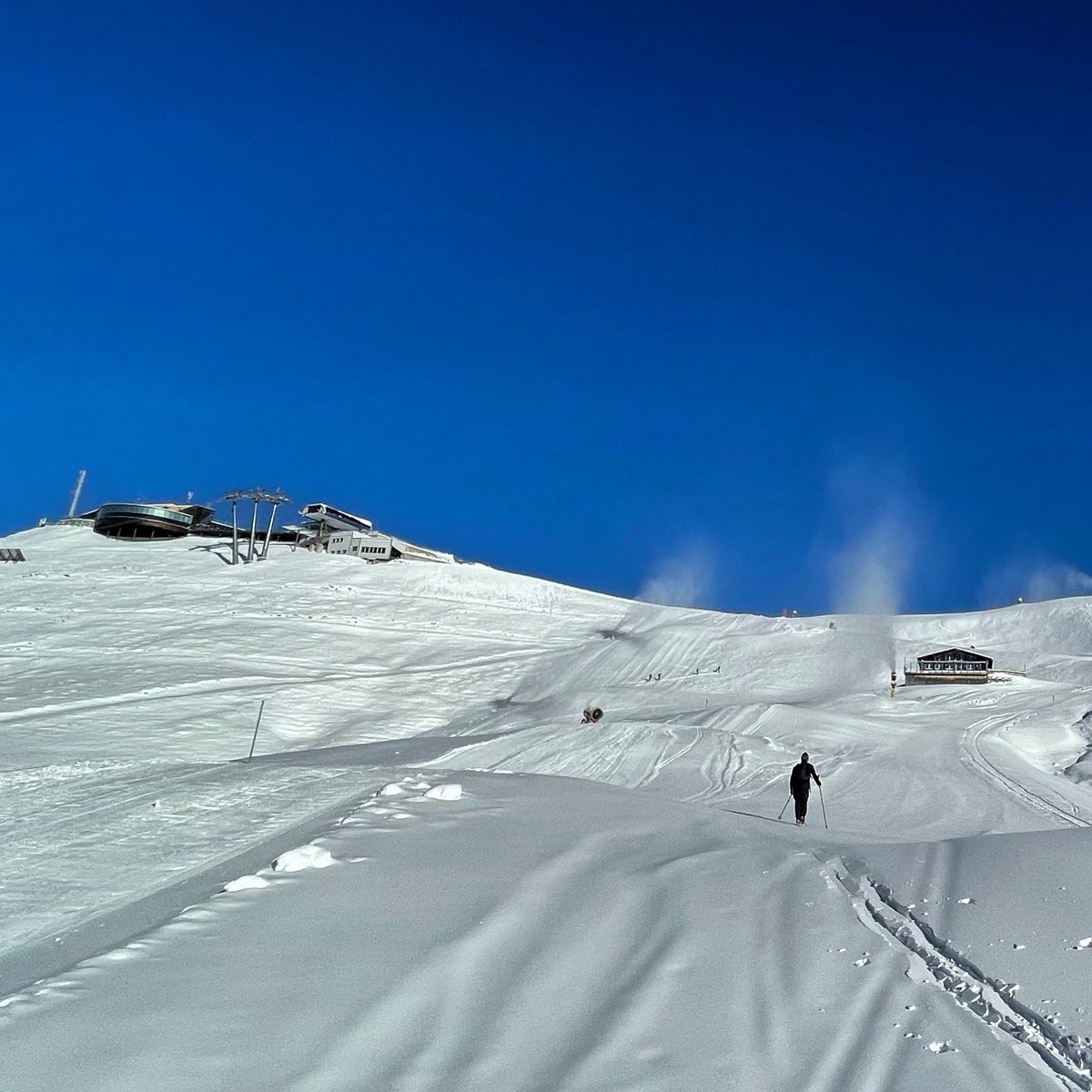 Sonne auf der Kanzelwand - was für ein grandioser Tag heute 👍❄️