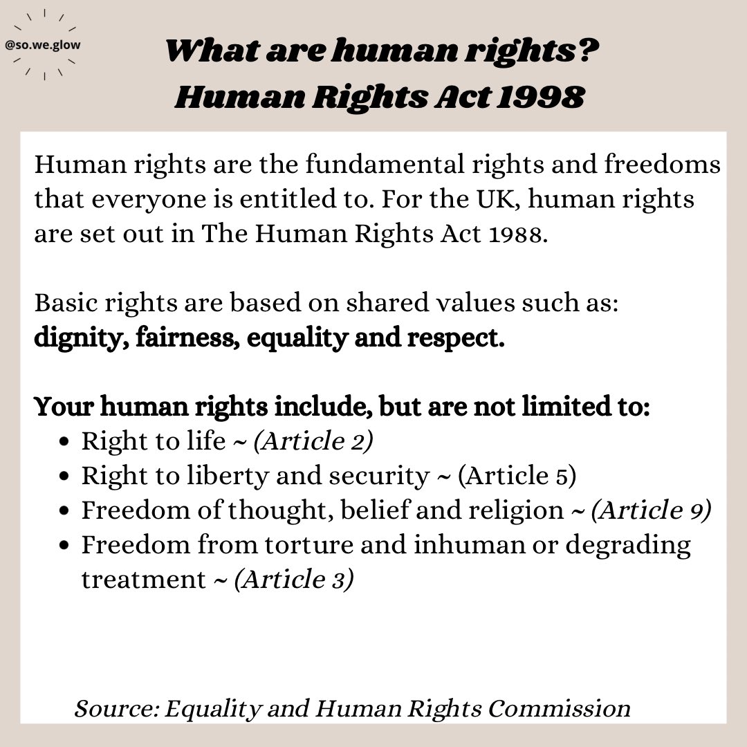 Are you clued up on your human rights?Race, Human Rights & Mental Health in the U.K. Post is based on the Joint Committee on Human Rights’ “Black people, racism and human rights” 2020 report.  #HumanRightsDay2020