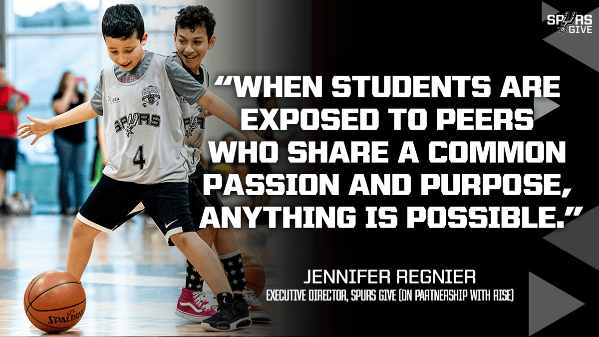 spurs_way's tweet photo. We are so proud to be supporting the @risefortheworld program in South Texas!
We will be offering mentorship, resources, and virtual programming for local applicants!
To apply β‘οΈ https://t.co/d2s9KvhL0d
#SpursGiveBack | #RiseForTheWorld https://t.co/d5x63oPgoa