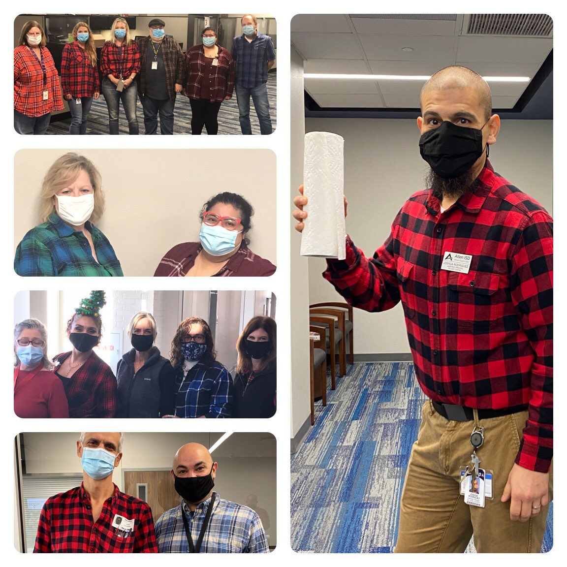 DillardAchieves's tweet photo. Flannel fun for all! Watch out for tomorrow’s “Holiday Explosion” https://t.co/V5QRQSnOCa