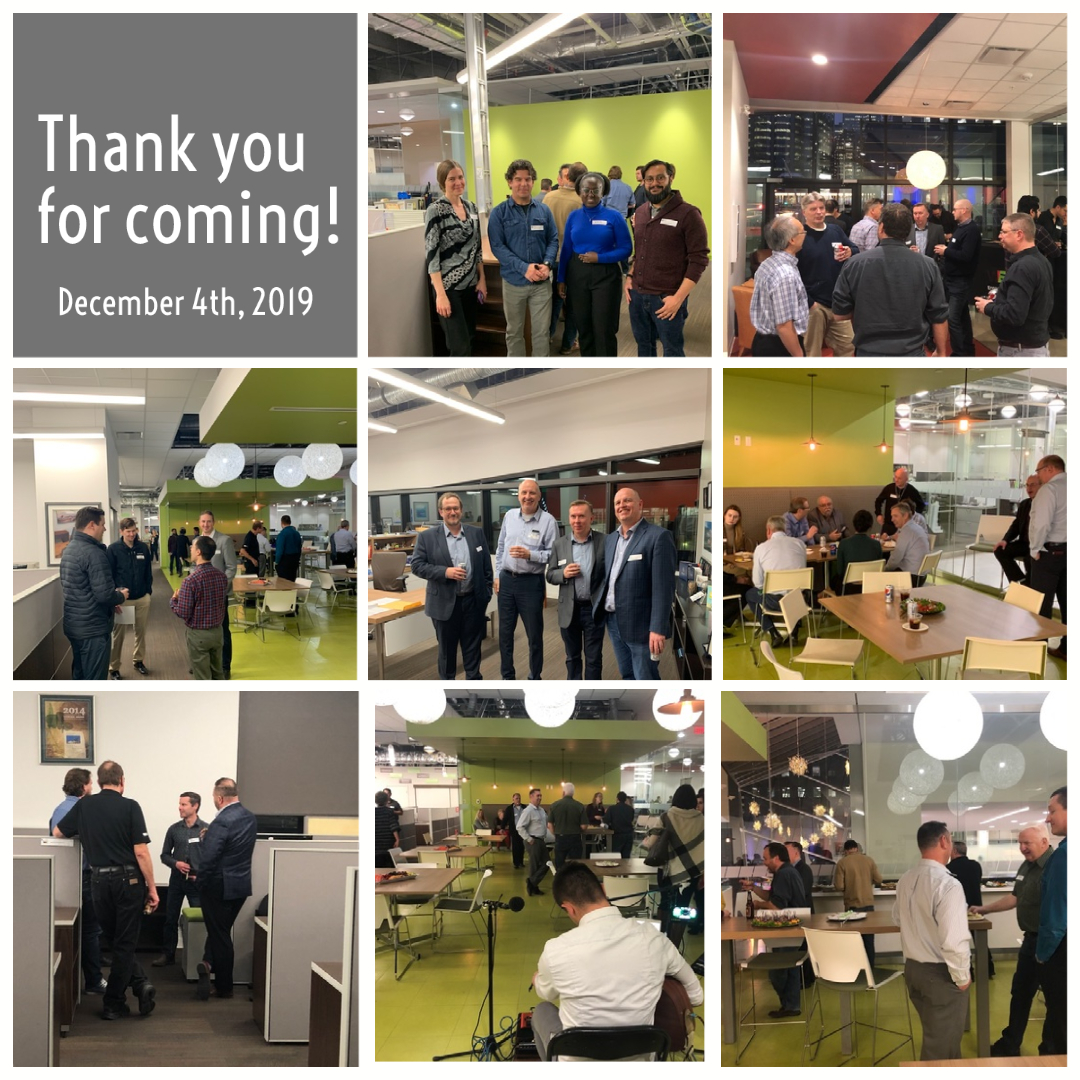 WilliamsEngCA's tweet image. Just one year ago we gathered with our friends &amp;amp; colleagues in Edmonton! Although this holiday season may look &amp;amp; feel a bit different, we look forward to the day when we can get together &amp;amp; celebrate with everyone in person once again! #TBT #openhouse2019 #together