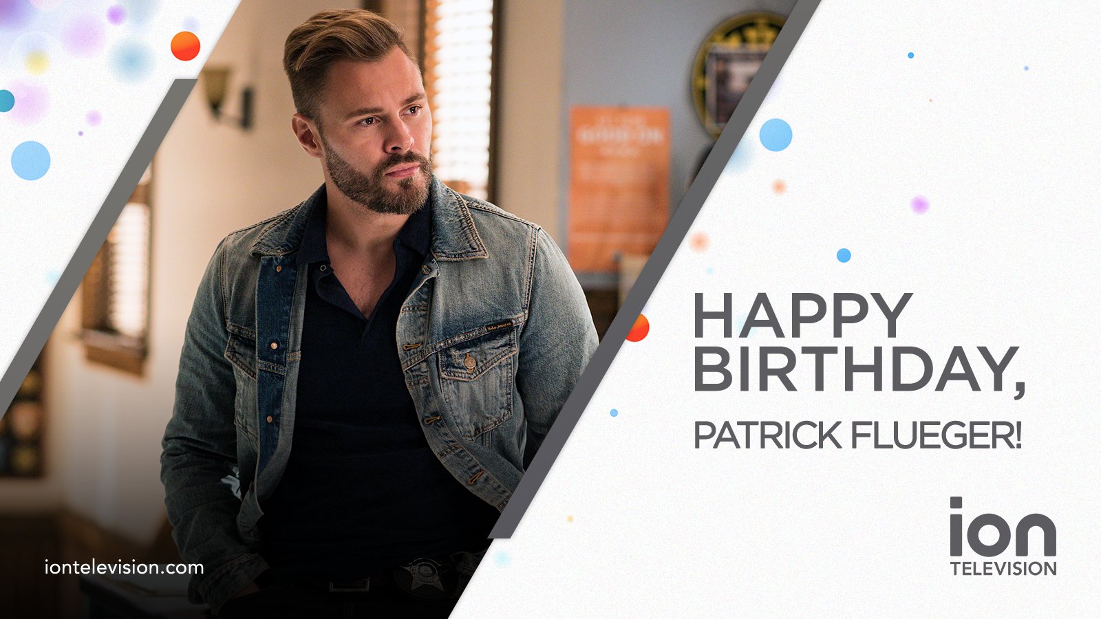 No one does like Patrick Flueger! LIKE to wish him a happy birthday 