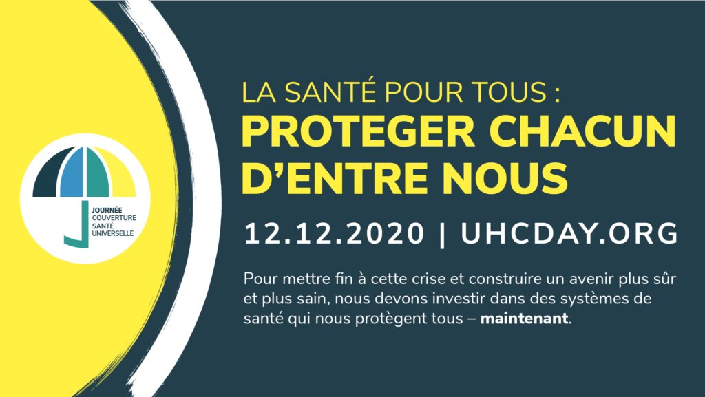 theGFF's tweet image. Tout le monde, partout, a droit à des services de santé 🏥 de qualité sans crainte de difficultés financières ou de discrimination. #SantéPourTous #UHCDay