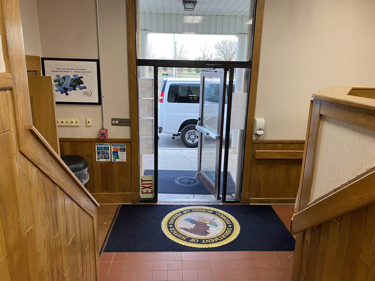 As I have in the past, I applied to be a media witness to the execution but was denied. I have not yet been given an explanation as to how they choose media witnesses. Outside, one of the designated vans waits to transport media witnesses to the penitentiary grounds.