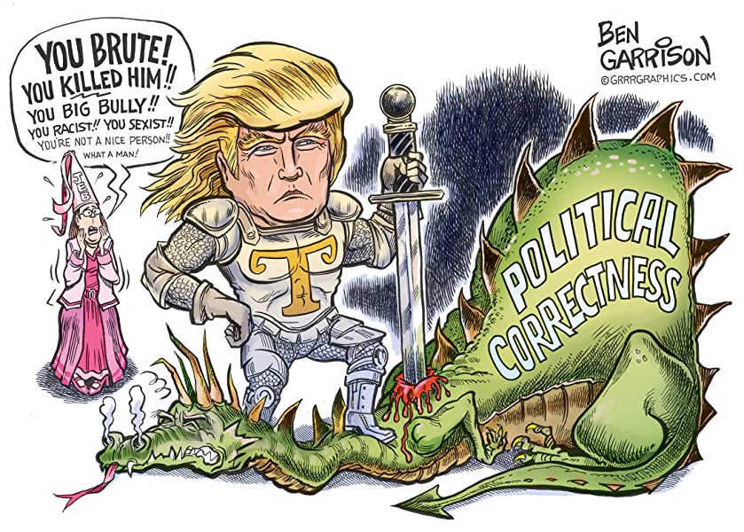 The pro-Trump world is a cult. It is a bubble. It is the safest of all safe spaces, detached from reality. They see Trump as Ben Garrison sees him.No "liberal bubble" is as insular as the Trump bubble. They've completely cut themselves off from the fact-based world.