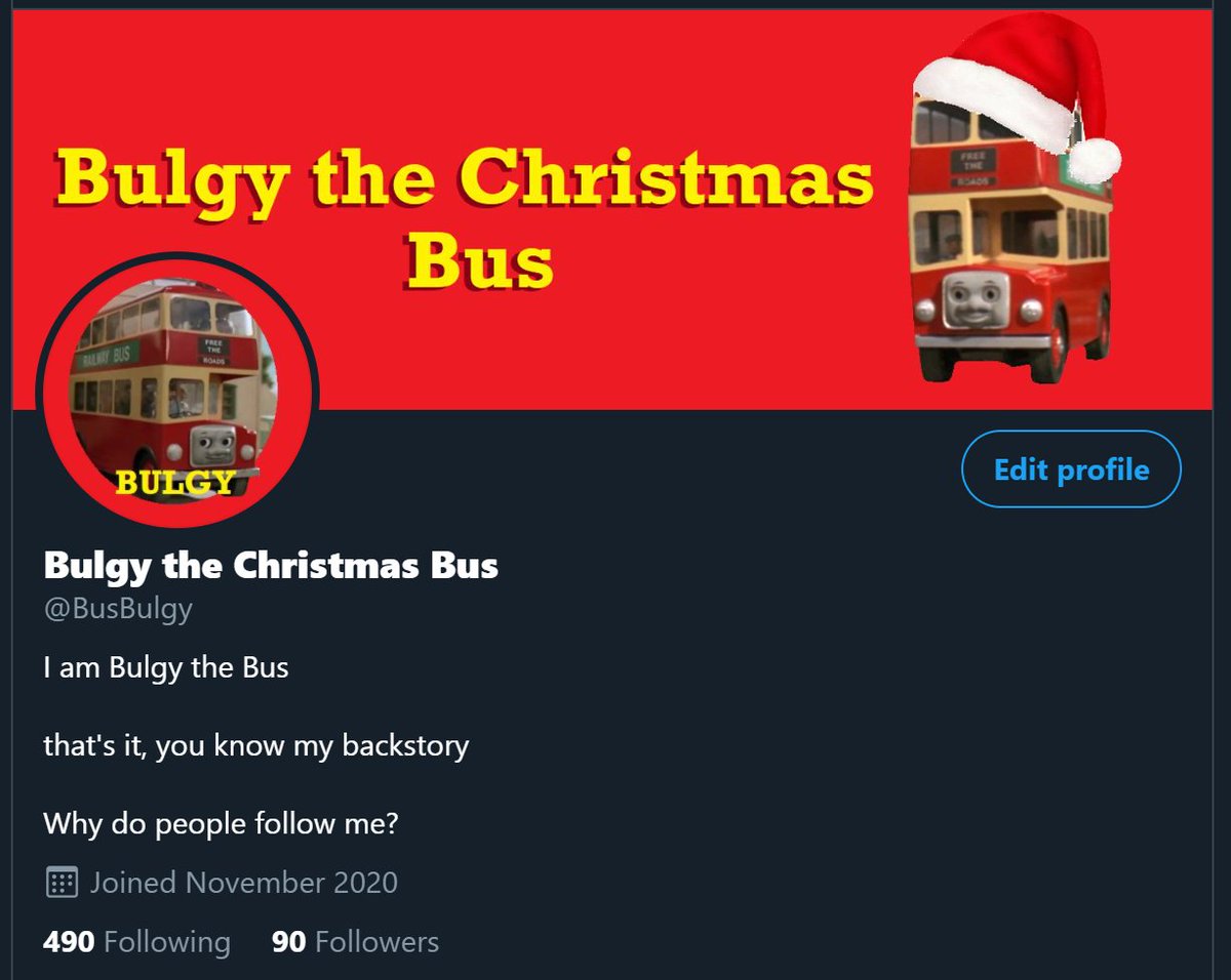 BusBulgy's tweet image. wow, thank you all soooo much for 90 followers, I really appreciate it guys!!