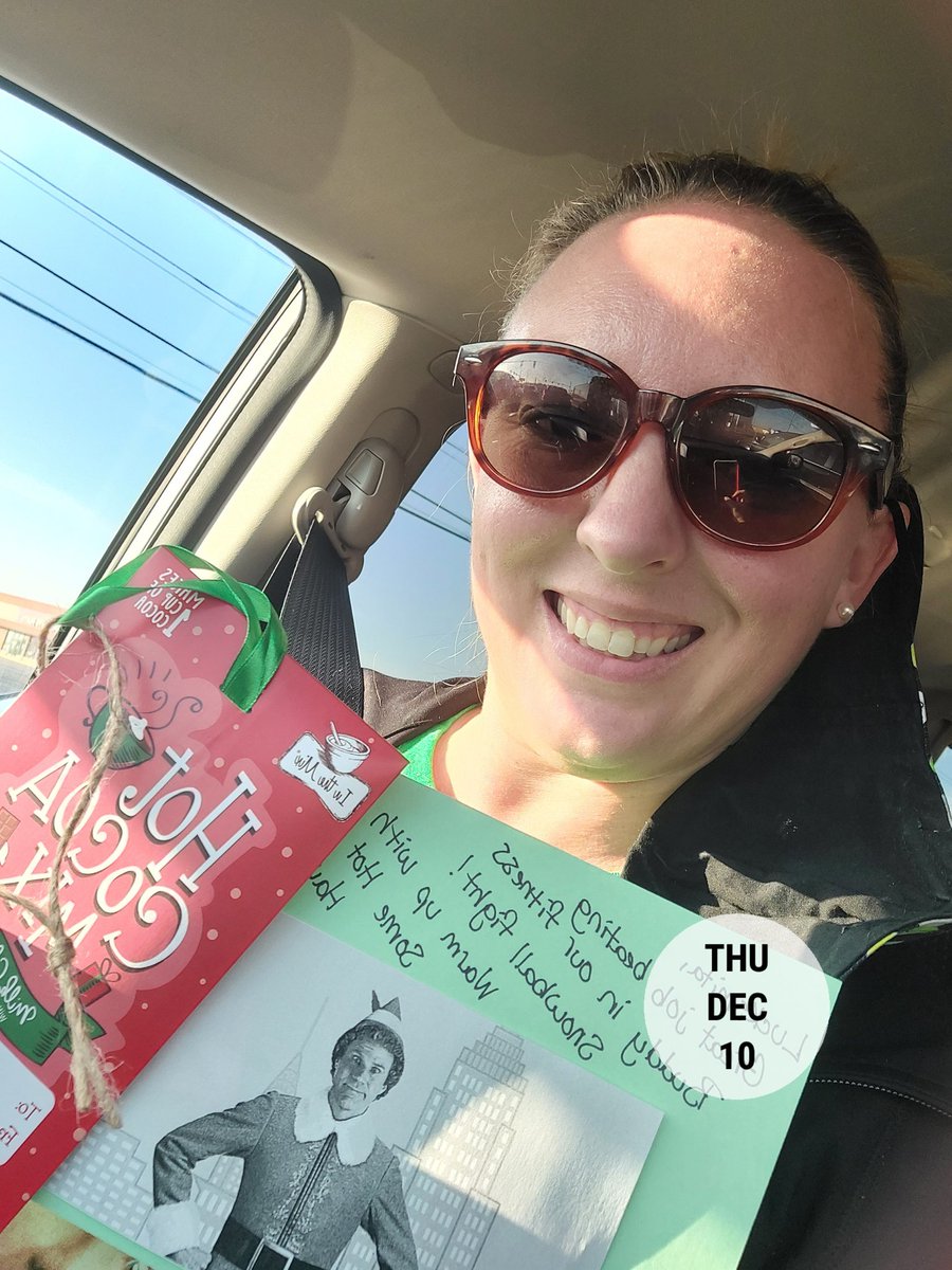 Out delivering prizes to some of my virtual fitness snowball fight winners. Way to beat Buddy AND workout!!!
#weareMaumee