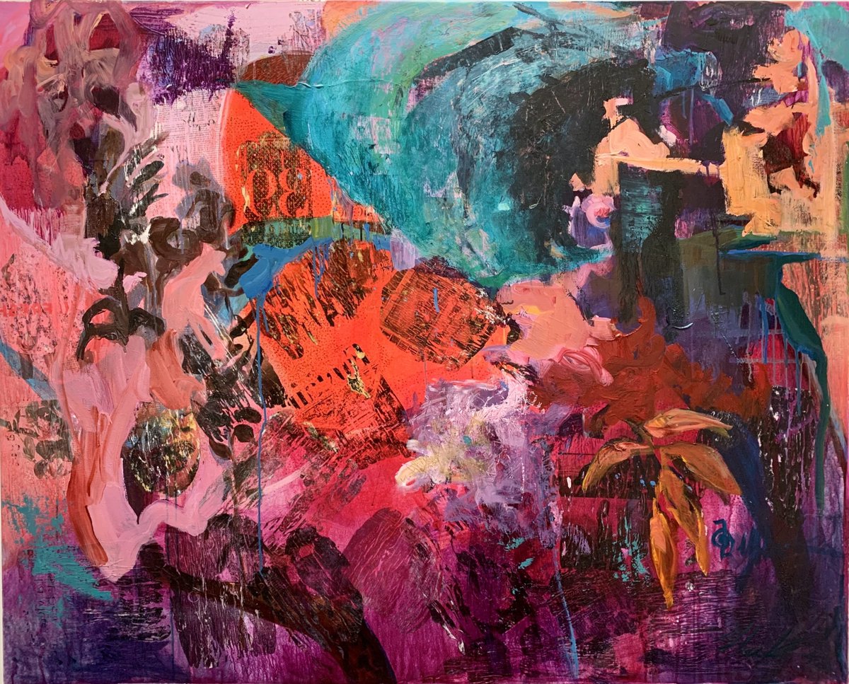 In 1990, following the Chernobyl nuclear meltdown, Julia Hacker left the Former USSR and moved to Canada, Toronto. Now she is a full-time artist.