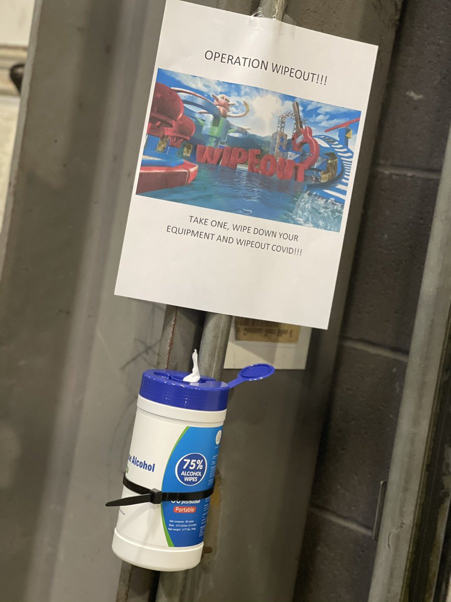 Got creative 💡 today with some wipes 🧽 🛁 and zip ties! Operation WIPEDOWN on the Middleton Local Sort!! 🚫🦠 <a href="/Stephanie_Dex/">Stephanie Dexter</a> <a href="/natecruz81/">Nate Cruz</a> <a href="/dugan_gill/">Dugan Gill</a> <a href="/AronPeterson5/">Aron Peterson</a> <a href="/UPS_Bauer/">Adam Bauer</a> <a href="/Brijolly/">Brianna Yanke</a>