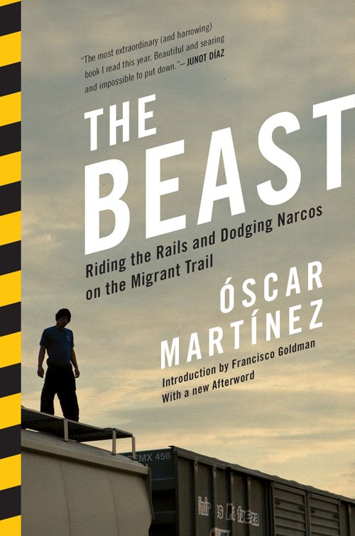 In "The Beast", a harrowing, hair raising and unforgettable piece of reporting on the migrant trail from Central America to the United States, Óscar Martínez brings to the reader the lifes and stories that are largely kept off scene.(ebook only) https://www.versobooks.com/books/1574-the-beast