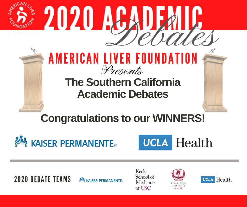 liverUSA's tweet photo. A special thank you to our supporting sponsors for making this event possible - @EisaiUS, @CVSHealth, @SalixPharma, and @MNK. #ALFDebates https://t.co/vdtrPmU7Ec