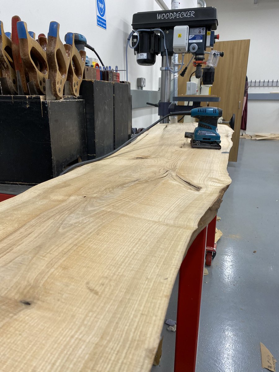 tech_ehs's tweet image. Keeping some of our Nat 5 Woodworkers busy, designing and creating this beautiful bench (to be) from the depths of the wood store
#ehstech #practicalwoodwork #woodenyouknowit