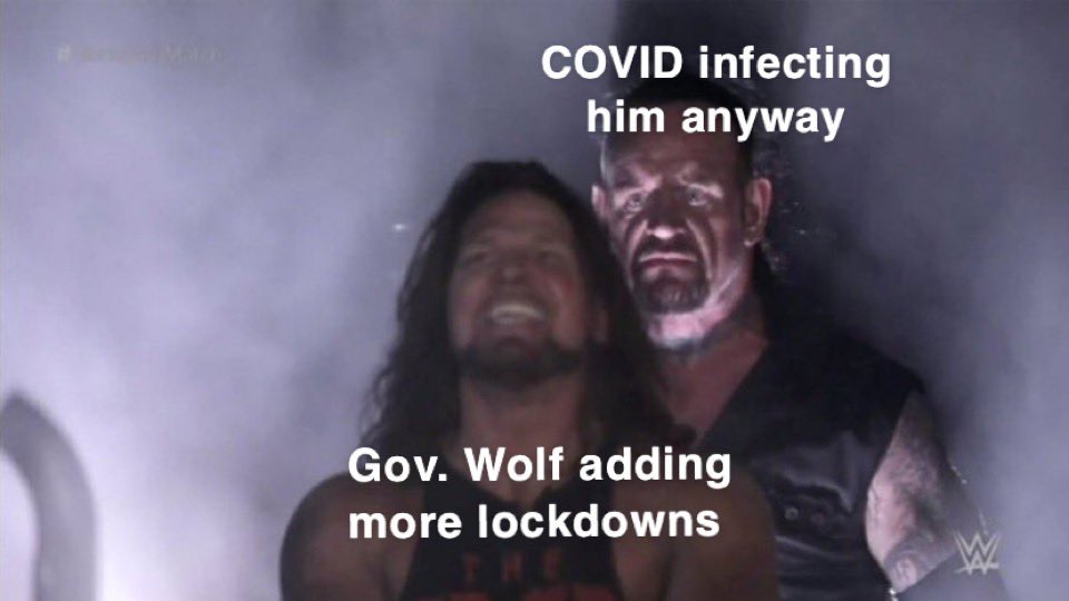 MoonMythbuster's tweet photo. Pennsylvania @GovernorTomWolf has contracted COVID-19, his office confirms. 

A live look inside the Governor’s mansion: https://t.co/WcXVBp180g
