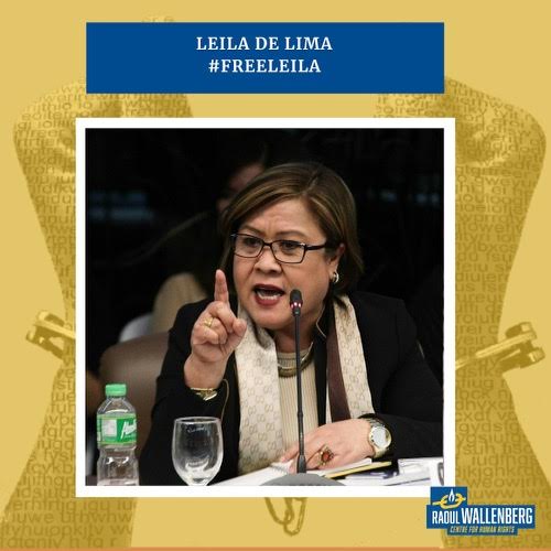 TheRWCHR's tweet photo. Leila De Lima is a Philippine Senator & leading voice seeking justice for the victims of Duterte’s “War on Drugs.” Detained for nearly 4 years on trumped-up charges, she’s undergoing a protracted trial & facing up to life in prison if convicted.
#FreeLeilaNow #EmpowerNotImprison https://t.co/ccwiVwIyV1