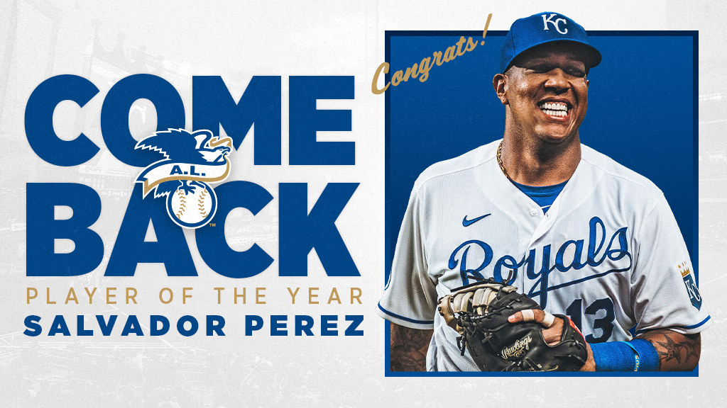 Royals's tweet photo. Minor setback. Major comeback.

Congratulations Salvy, you earned it. https://t.co/qXSjJTx6Xx