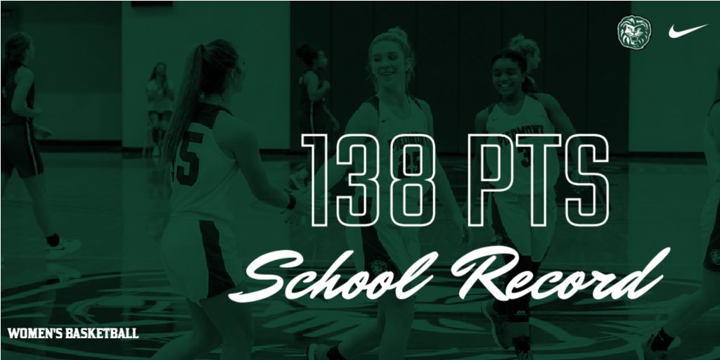 PiedmontWBB's tweet photo. I guess you could say the shots were falling today 😏 School record 138 points in our win at BSC👏

All the records: a thread ⤵️ https://t.co/KSoaCrRVkF