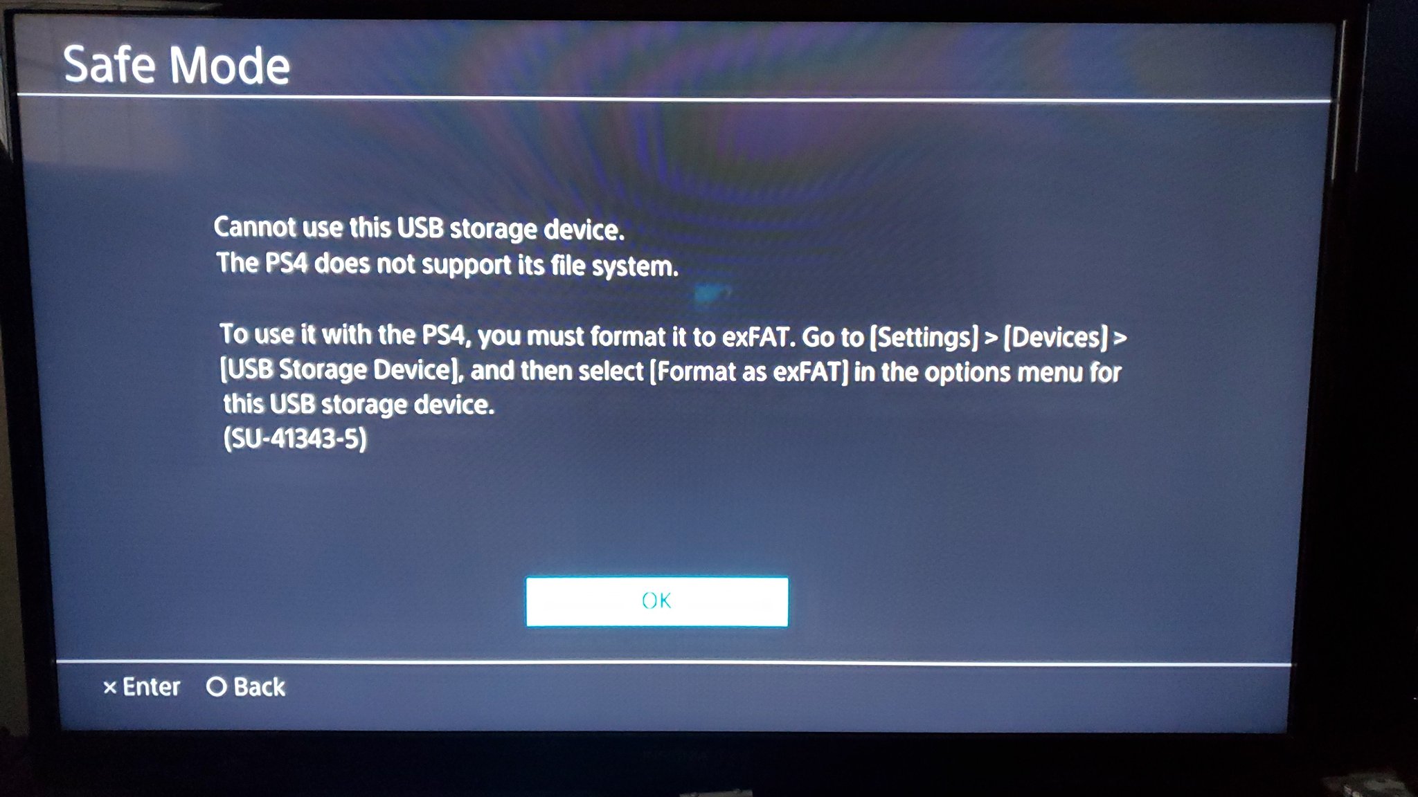 Hæderlig USA Agnes Gray Ask PlayStation on Twitter: "@Me21789 Could you please let us know the size  of the update file you saved on the USB? This is just to make sure the  correct file was