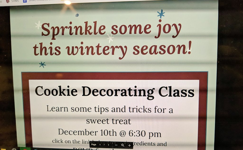 Getting excited for cookie decorating tips and techniques with our very own Ms.Rachel Heron! <a href="/kanneclark/">Kathryn Clark</a> @ShenaIBlcps <a href="/MsOsborne3/">Meghan Osborne</a> <a href="/shmsdewees/">Sarah DeWees</a> <a href="/StoneHillMiddle/">Stone Hill Middle</a>