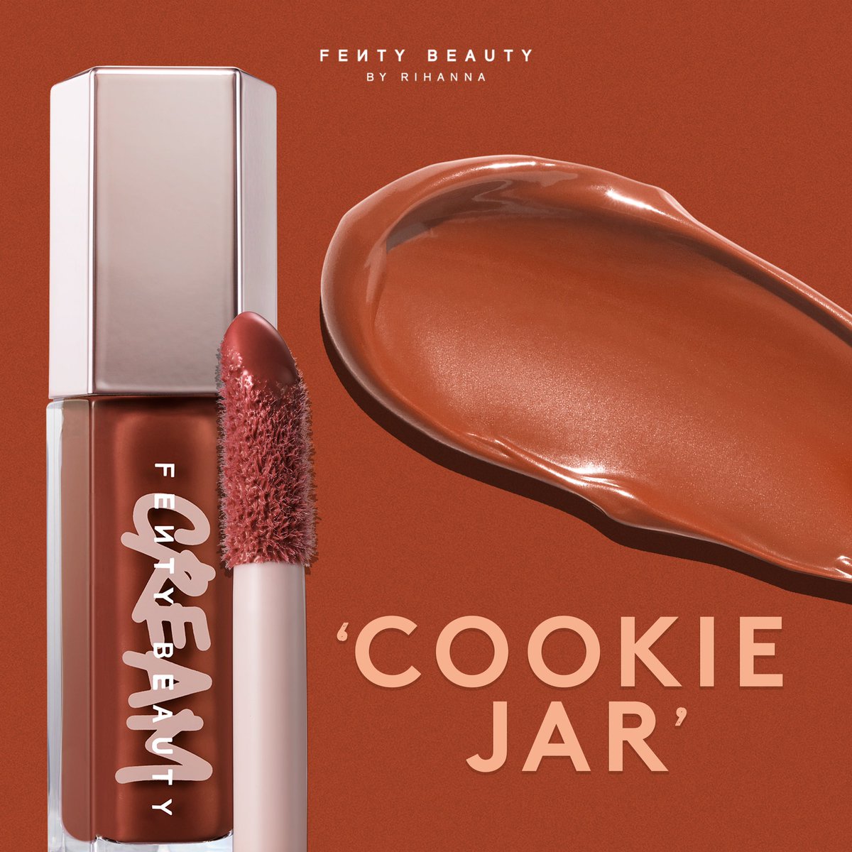 fentybeauty's tweet photo. If you needed a sign to get #GLOSSBOMBCREAM, this is it. 👅 (1/2) https://t.co/kE2SXy45M1