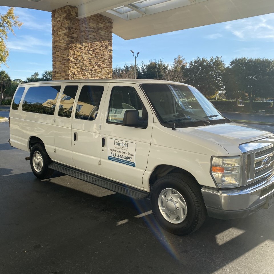 We now have complimentary shuttle service available! Please contact us at 843-444-8097 and speak to the front desk and schedule your ride today! We look forward to seeing you at the beach!  #fairfieldinn #hotelshuttle #myrtlebeachhotel