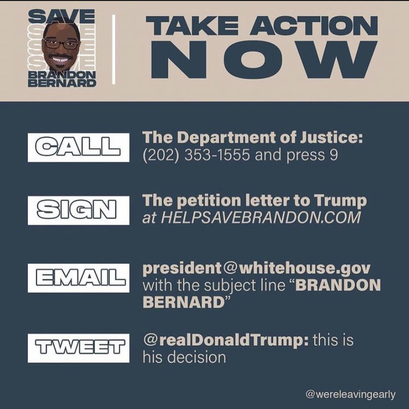 THREAD OF THINGS YOU CAN DO TO HELP / PETITIONS FOR BRANDON BERNARD