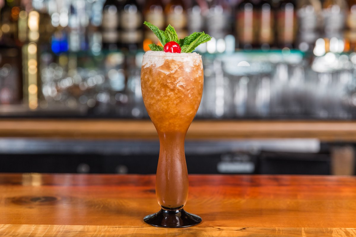 It's Thirsty Thursday at Trader Vic's! All our cocktails to-go are just $10.00 today! Try one of our long-time favorites, the Trader Vic's Grog! This dark rum cocktail is as tropical as it gets, with pineapple, passionfruit, fresh citrus &amp; bitters!