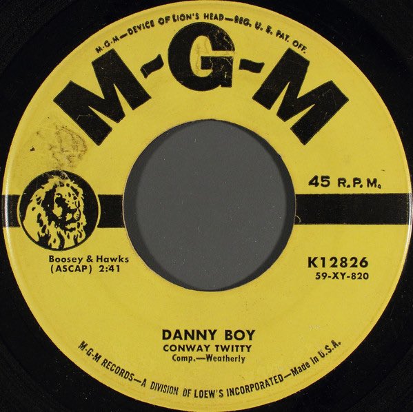 20) Simon & Garfunkel - Mrs. Robinson ‘68; 21) Marvin Gaye & Tammi Terrell - Ain’t Nothing Like The Real Thing ‘68; 22) Conway Twitty - Danny Boy ‘59; 23) Neil Sedaka - Happy Birthday Sweet Sixteen ‘60.