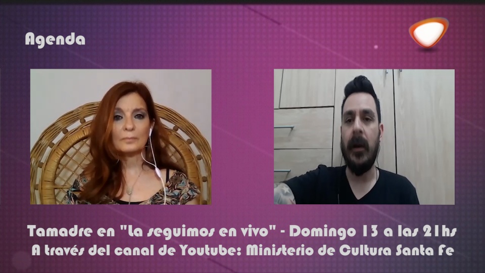🎶 #Agenda | Este domingo los chicos de <a href="/TamadreRock/">TAMADRE ROCK</a> se presentan vía streaming en el ciclo La Seguimos en Vivo, a través del canal de Youtube del <a href="/CulturadSantaFe/">Ministerio de Cultura de la Provincia de Santa Fe</a> 

👉 Canal 19 de Cablevisión <a href="/TvRegional1/">Televisión Regional</a> 
💻 televisionregional.com.ar