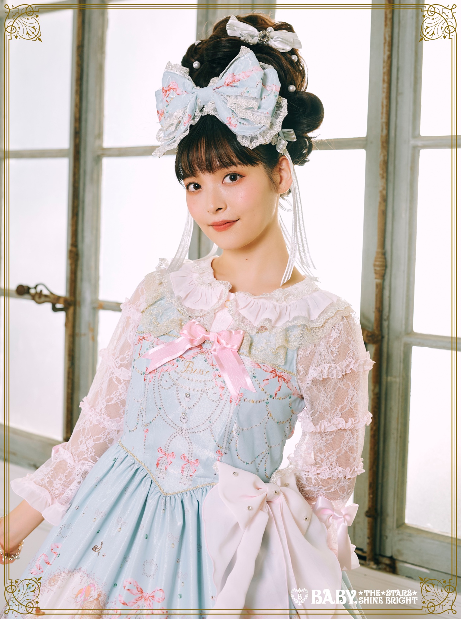 Marie-Antoinette～華麗なる輝きに秘めた永遠の想い～柄フリルJSK Marie-Antoinette～華麗なる輝きに秘めた永遠の想い～柄フリルJSK